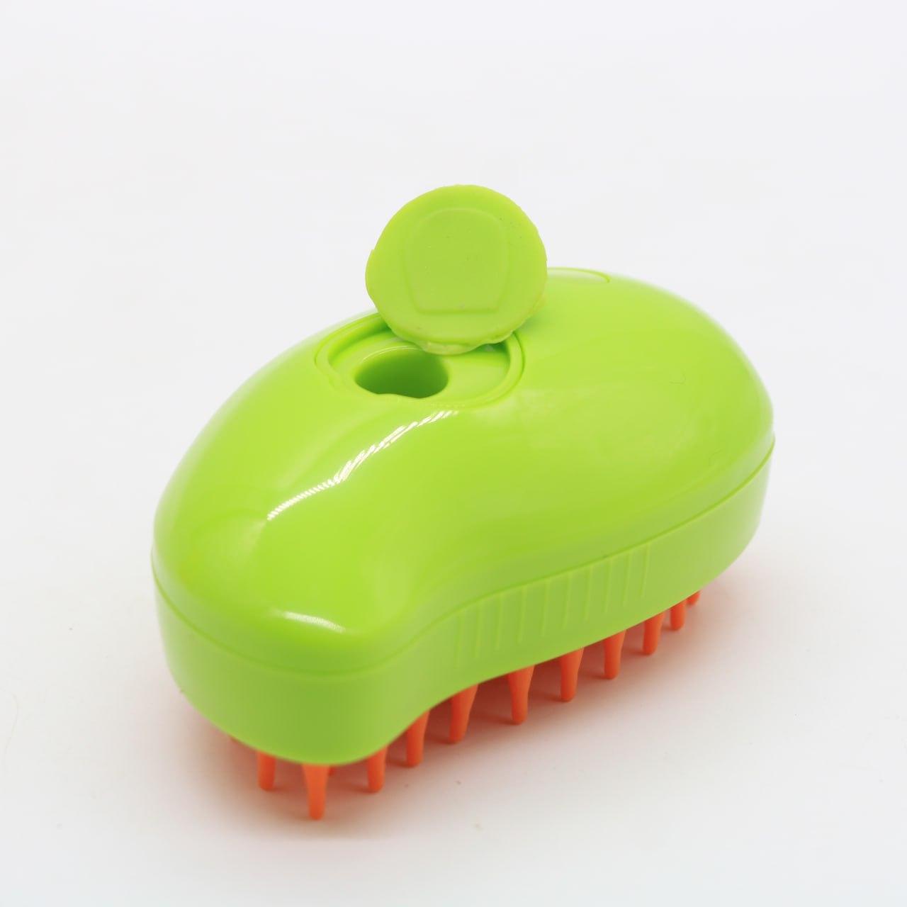 Гребінець для вичісування шерсті тварин з парою AD-2220, Зелена / Щітка від шерсті / Щітка для котів