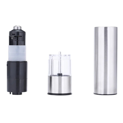 Електричний млин для спецій NJ-519 / Електромлин для солі, перцю на батарейках / Електросільниця