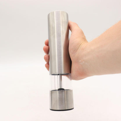 Електричний млин для спецій NJ-519 / Електромлин для солі, перцю на батарейках / Електросільниця