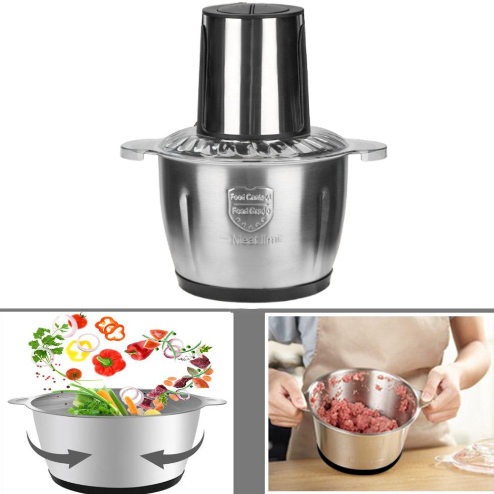 Блендер кухонний на 1000W, чаша на 2 л, Raf Food Processor R7019 / Подрібнювач багатофункціональний