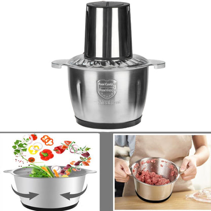 Блендер кухонний на 1000W, чаша на 2 л, Raf Food Processor R7019 / Подрібнювач багатофункціональний