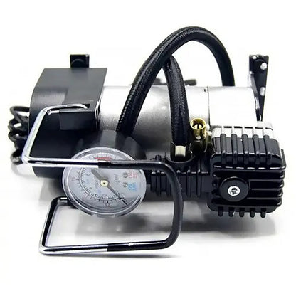 Автомобільний компресор від прикурювача 965 кПа, Air pump HS-208 / Портативний насос для підкачування коліс