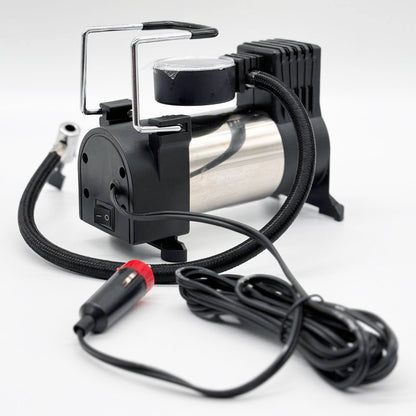 Автомобільний компресор від прикурювача 965 кПа, Air pump HS-208 / Портативний насос для підкачування коліс