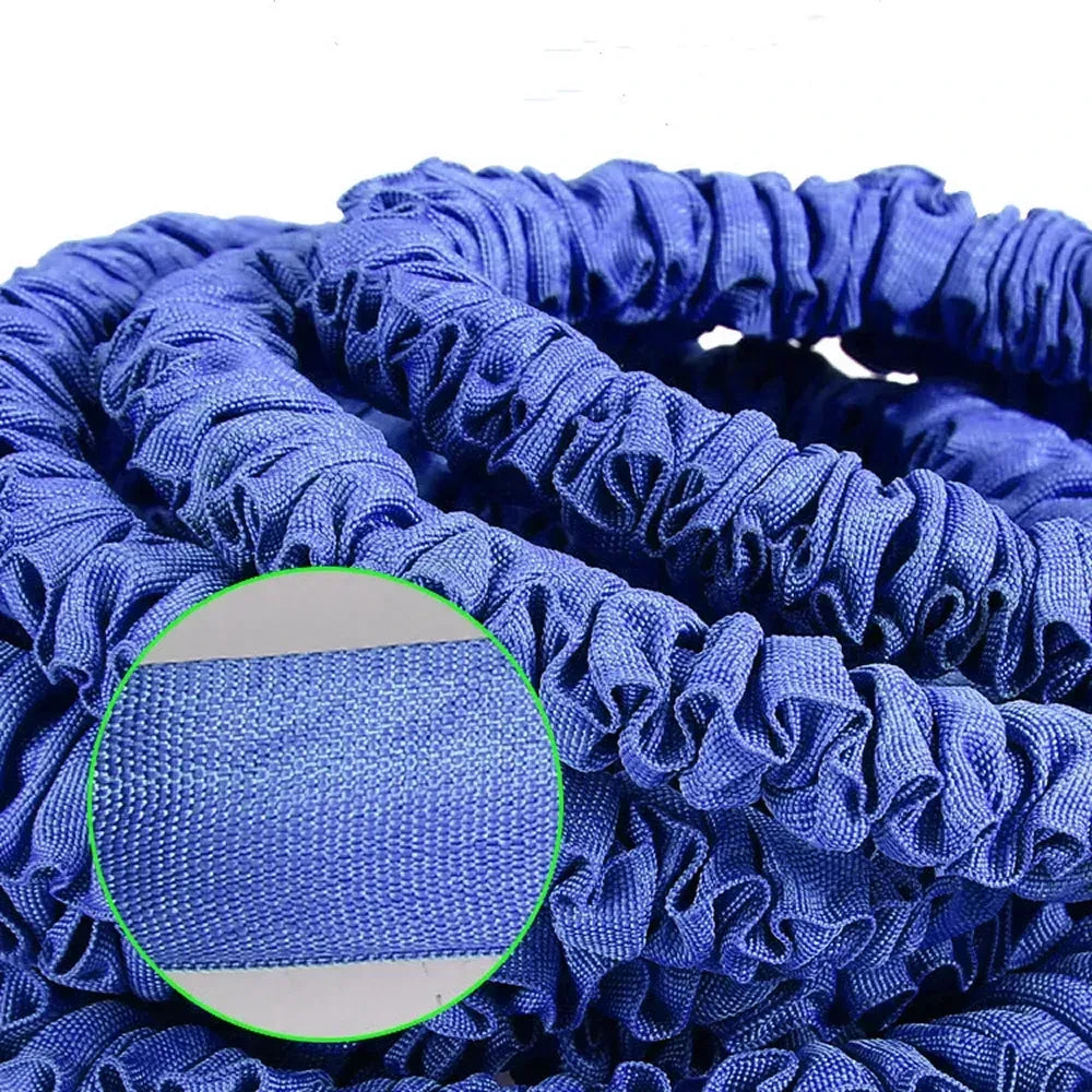 Шланг для поливу 52,5 м + розпилювач, V-HOSE / Садовий шланг що розтягується / Поливальний шланг