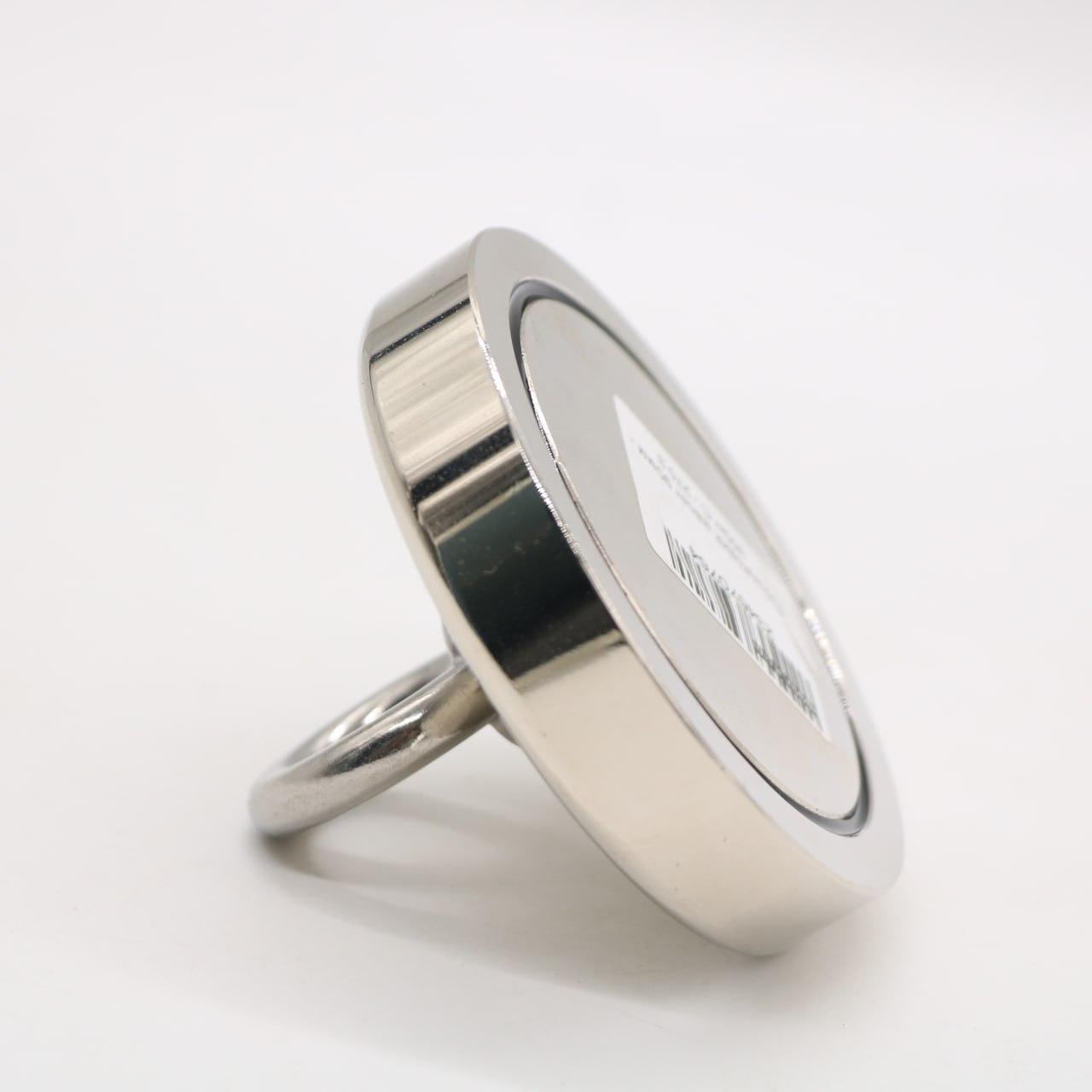 Неодимовий магніт 90мм - 350кг у корпусі із зовнішнім кільцем / Пошуковий магніт / Магніт для пошуків металу