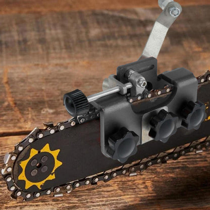 Універсальна точилка для ланцюгової пилки / Інструмент для заточування електропилки