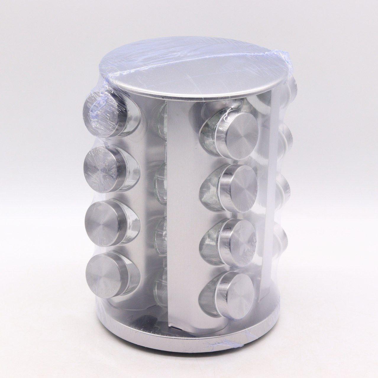 Контейнери для спецій 16 відсіків, Spice carousel R66-16 / Набір для спецій з підставкою / Ємності для приправ