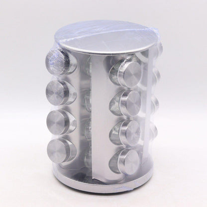 Контейнери для спецій 16 відсіків, Spice carousel R66-16 / Набір для спецій з підставкою / Ємності для приправ