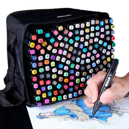 Скетч маркери для малювання 24 шт, 36 шт, 48 шт, 60 шт, 80 шт, 120 шт, 262 шт / Набір маркерів для малювання