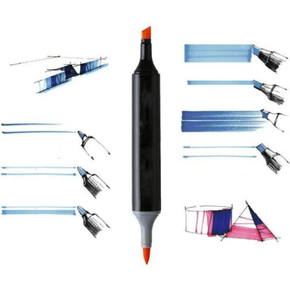 Скетч маркерів для малювання 48 шт / Набір маркерів для малювання