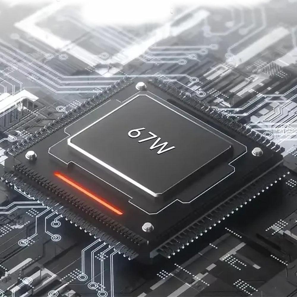 Мережевий зарядний пристрій 67W, USB / Адаптер зі швидкою зарядкою / Зарядка для телефону