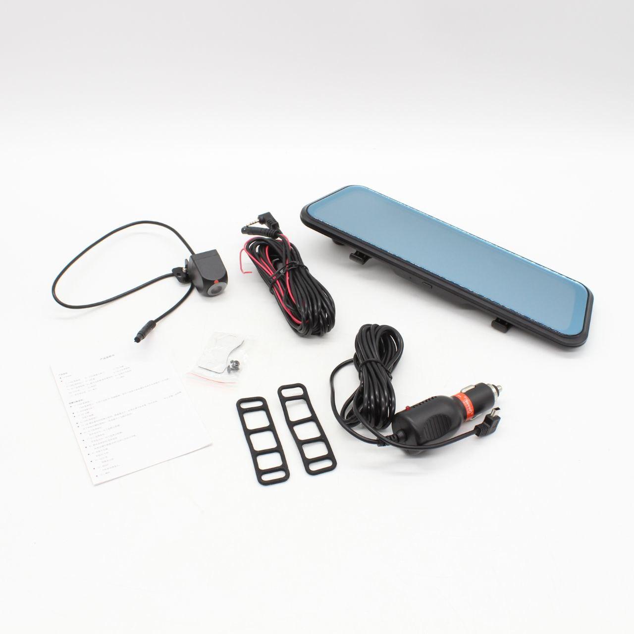 Дзеркало-відеореєстратор із камерою заднього виду H90 H02 / Автомобільний реєстратор із сенсорним екраном