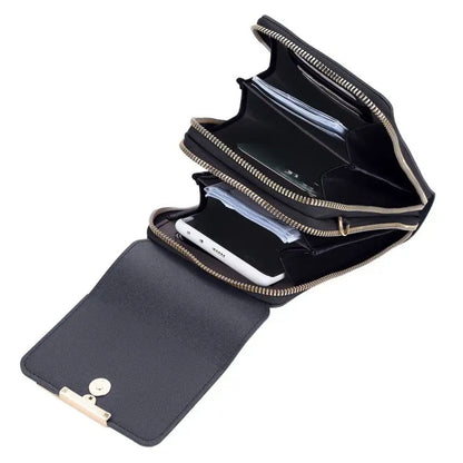 Жіноча сумка-кроссбоді Baellerry Phone Purse, чорна / Сумка-портмоне