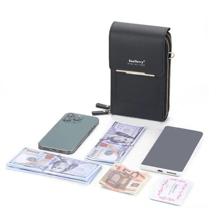 Жіноча сумка-кроссбоді Baellerry Phone Purse, чорна / Сумка-портмоне