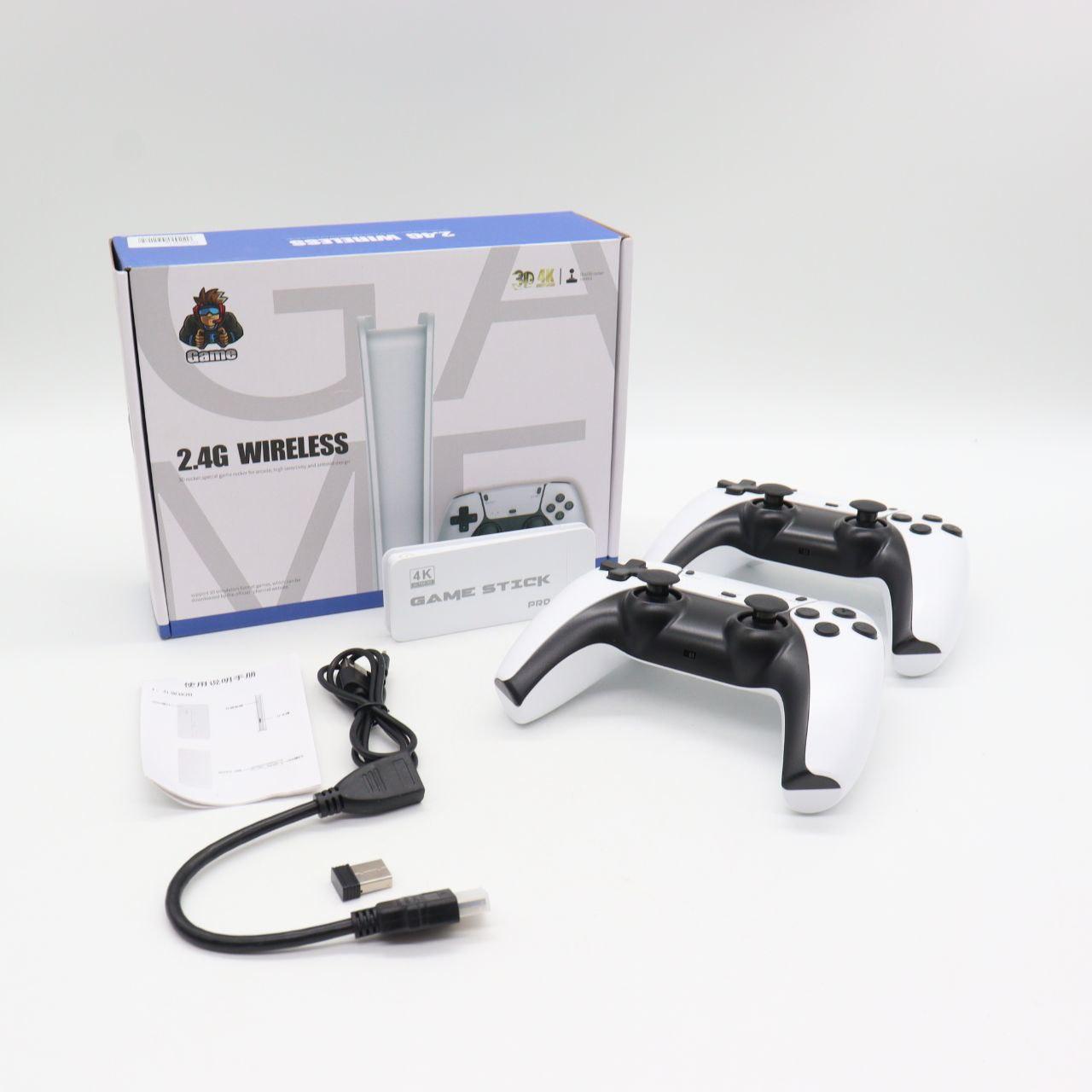 Ігрова консоль 64GB, 4К + 2 джойстики + 20000 ігор, M15 / Портативна ігрова приставка / Дитяча приставка