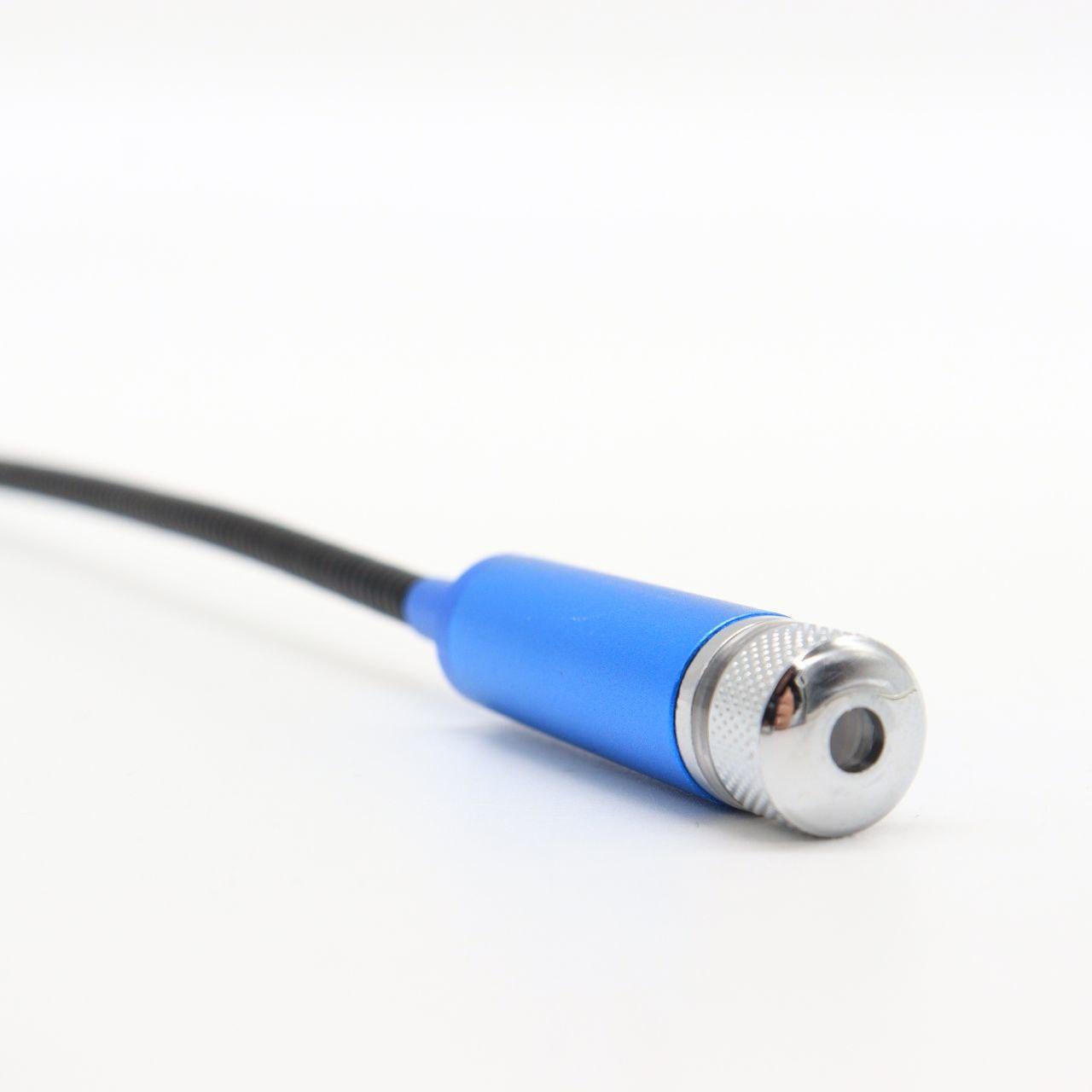 Лазерний проектор в машину від USB, STAR DL190 / Міні підсвічування для салону авто / Червоне зіркове небо