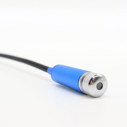 Лазерний проектор в машину від USB, STAR DL190 / Міні підсвічування для салону авто / Червоне зіркове небо