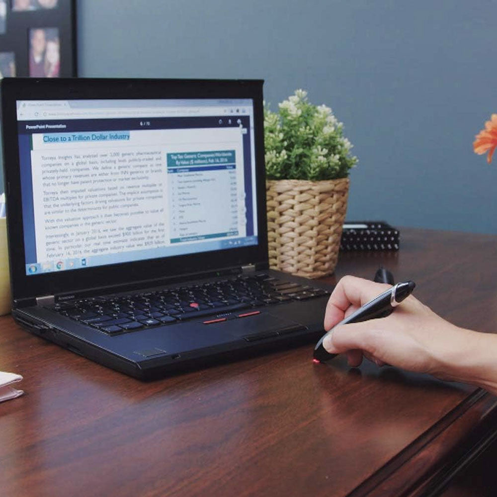 Мишка-пульт Pocket Wireless / Ручка-мишка для малювання / Мишка стілус для ПК