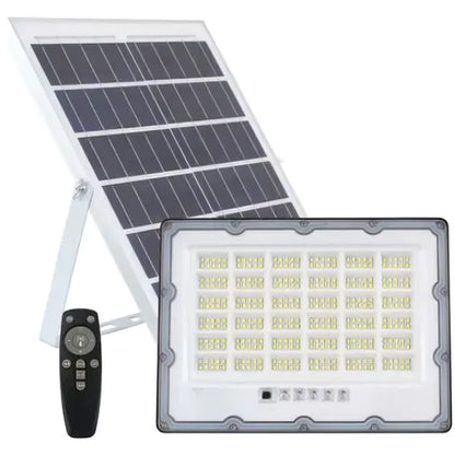 Вуличний ліхтар на сонячній батареї + пульт, 100Вт, JX 007 / Ліхтар акумуляторний / Вуличний прожектор