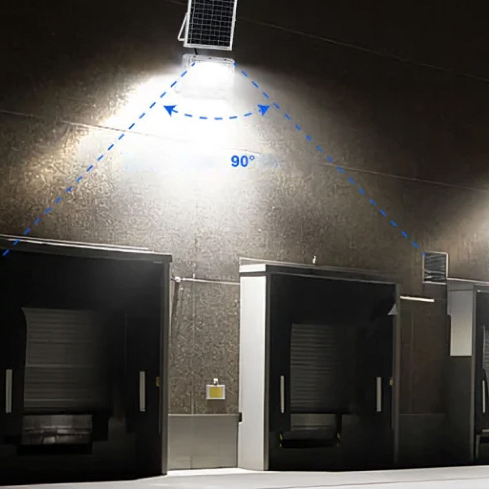 Садовий світильник на сонячній батареї з пультом, 200 Вт, JX 007/Акумуляторний вуличний світильник