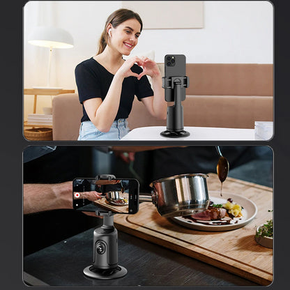 Розумний смарт-штатив P01 з датчиком руху 360° + пульт / Монопод для телефона з акумулятором / Штатив для блогерів