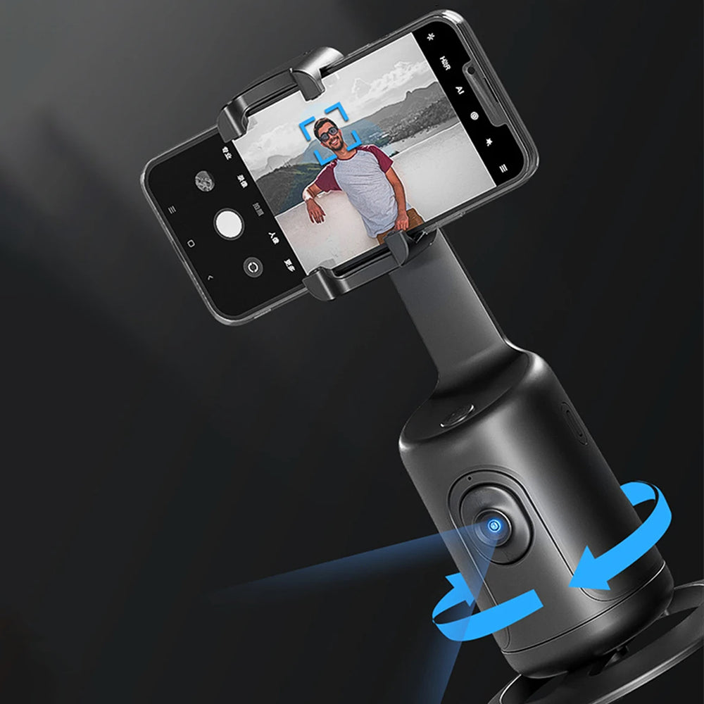 Розумний смарт-штатив P01 з датчиком руху 360° + пульт / Монопод для телефона з акумулятором / Штатив для блогерів
