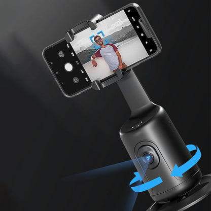 Розумний смарт-штатив P01 з датчиком руху 360° + пульт / Монопод для телефона з акумулятором / Штатив для блогерів