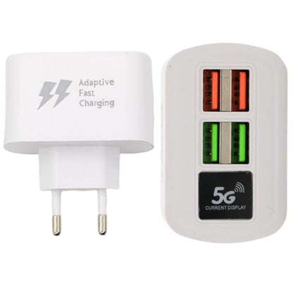 Зарядний пристрій 4USB Quick Charge / Багатопортовий зарядний пристрій для телефону