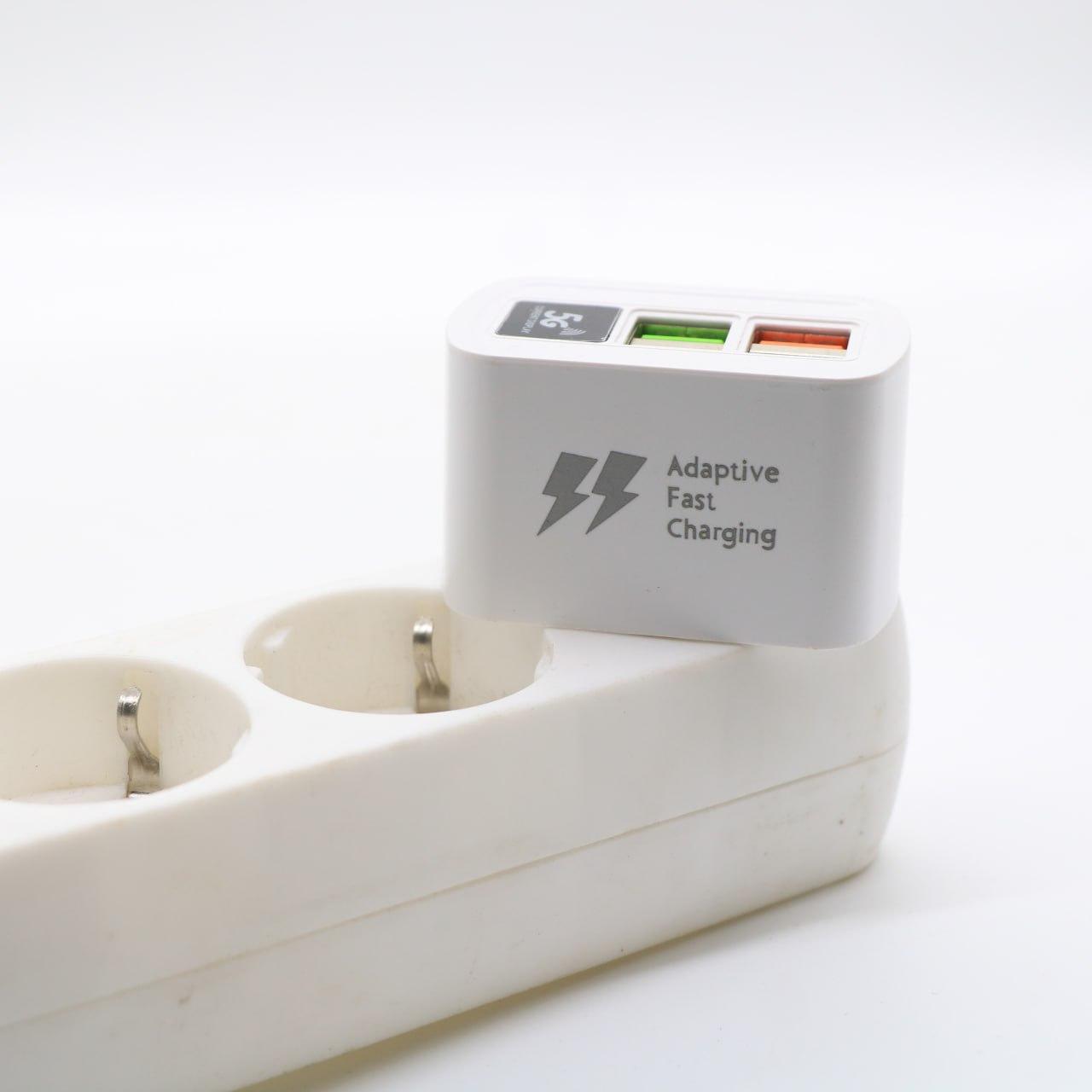 Зарядний пристрій 4USB Quick Charge / Багатопортовий зарядний пристрій для телефону