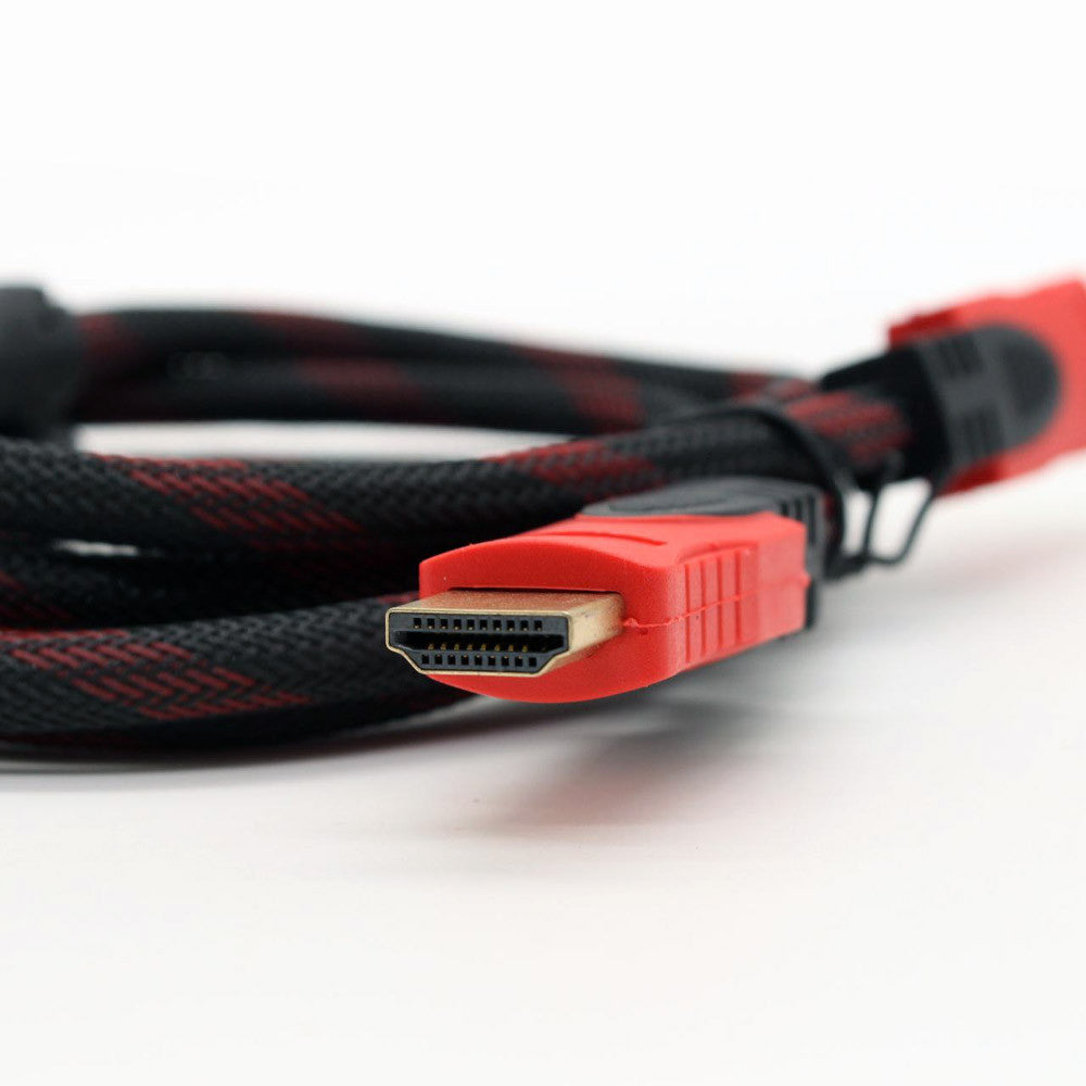 Кабель HDMI-HDMI 1,5м з посиленою обмоткою та фільтрами / Посилений шнур hdmi / HDMI кабель для телевізора