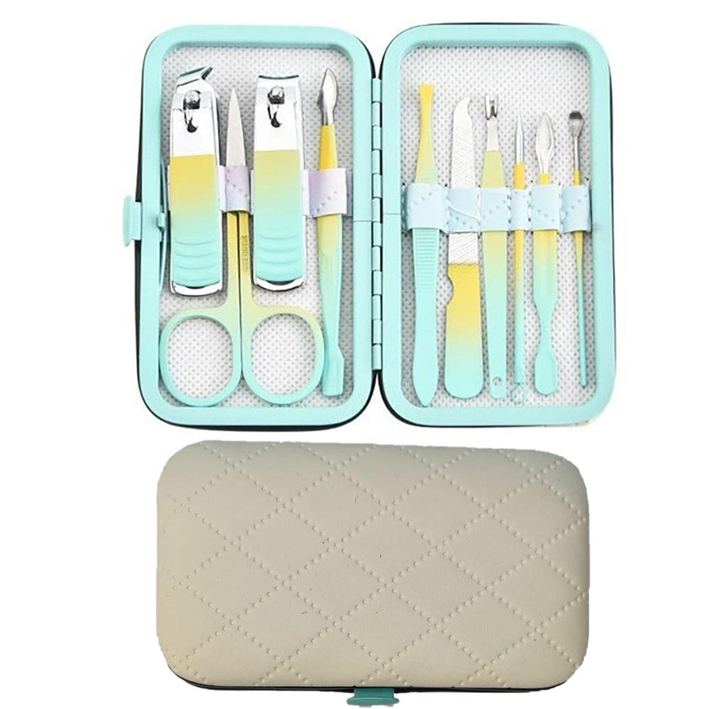 Портативний манікюрно-педикюрний набір 10в1 VEN221 / Професійний манікюрний набір