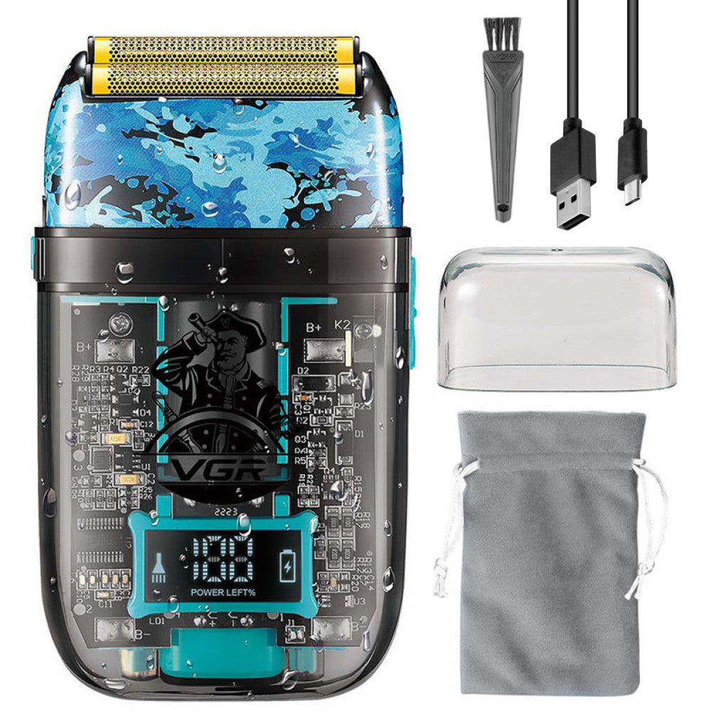 Чоловіча USB-бритва VGR V-352 / Електробритва для чоловіків / Електробритва-шейвер