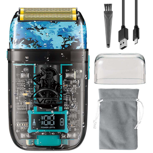 Чоловіча USB-бритва VGR V-352 / Електробритва для чоловіків / Електробритва-шейвер