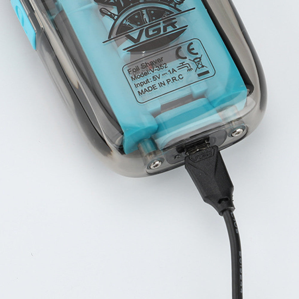 Чоловіча USB-бритва VGR V-352 / Електробритва для чоловіків / Електробритва-шейвер