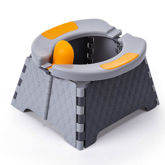 Портативний туалет для дітей: комфорт у будь-якій ситуації / Дорожній горщик для дітей / Складаний горщик