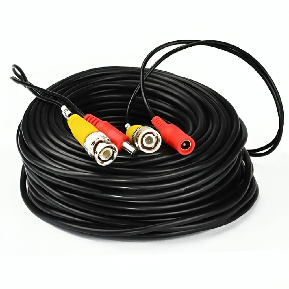 Комбінований патчкорд BNC+DC 20м / Кабель для відеокамери спостереження