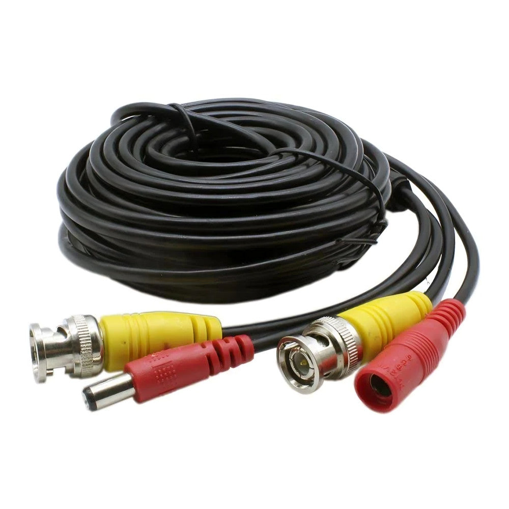 Комбінований патчкорд BNC+DC 20м / Кабель для відеокамери спостереження