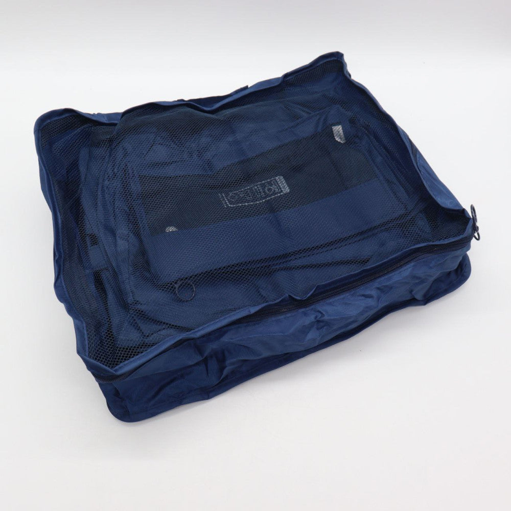 Дорожній набір органайзерів (8 шт), синій / Набір дорожніх органайзерів