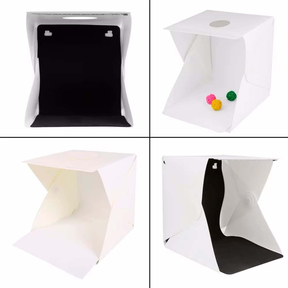 Фотокуб з підсвічуванням (22×21×21см), USB-живлення / Світловий куб Лайтбокс