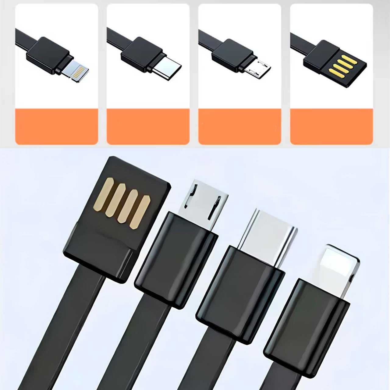 Портативна зарядна станція Power Bank 100000 мАг із сонячною панеллю та адаптерами YM-638CX, чорний / Зовнішній акумулятор