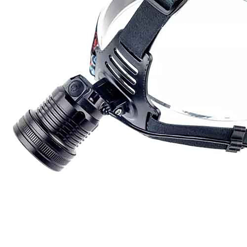 Налобний ліхтар Zoom 2x18650 XQ-172-T6+COB / Світлодіодний головний ліхтар