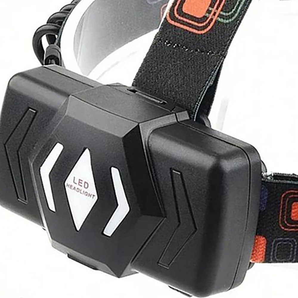 Налобний ліхтар Zoom 2x18650 XQ-172-T6+COB / Світлодіодний головний ліхтар