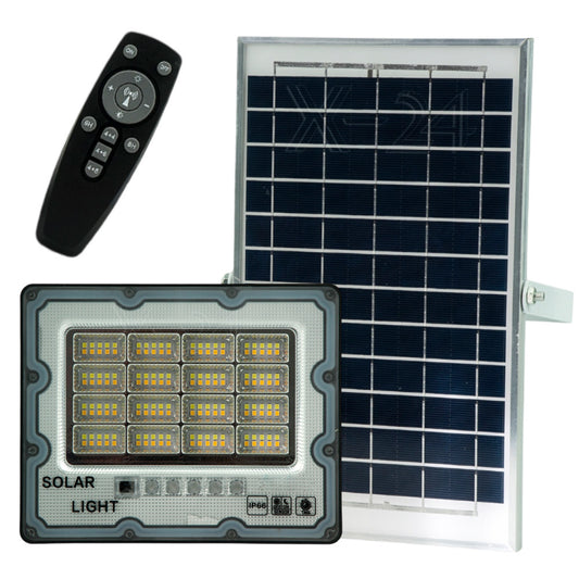 Садовий світильник на сонячній батареї з пультом, 200 Вт, JX 007/Акумуляторний вуличний світильник
