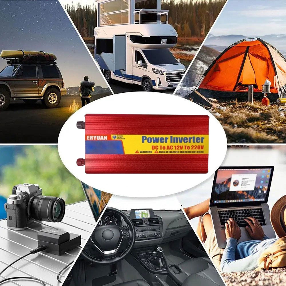 Автомобільний інвертор 5000Вт (12В/220В) / Інвертор напруги 12/220В