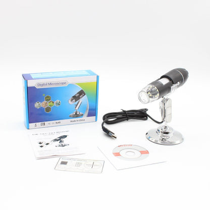 Цифровий мікроскоп на підставці 2MP, 1600x, від USB / Трихоскоп / Електронний мікроскоп для пайки