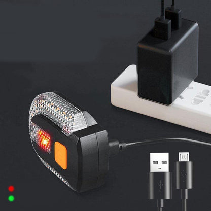 Велоліхтар із зазначенням поворотів, USB, FY-1825 / Задній габаритний велоліхтар / Ліхтар велосипедний / Велофара