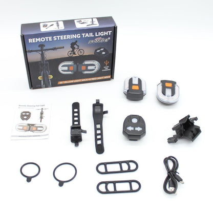 Велоліхтар із зазначенням поворотів, USB, FY-1825 / Задній габаритний велоліхтар / Ліхтар велосипедний / Велофара