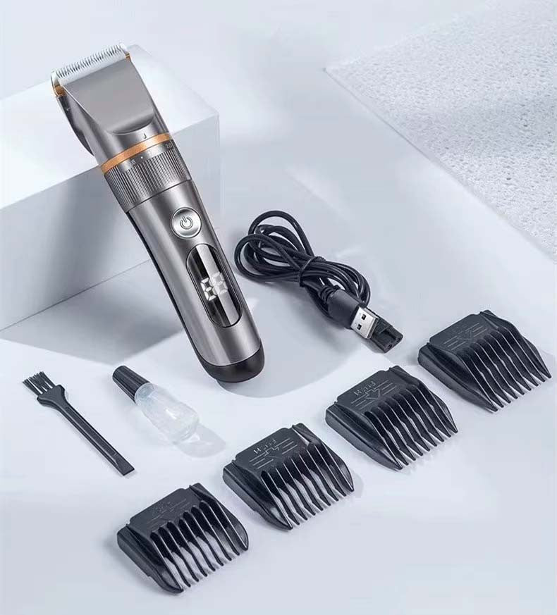 Машинка для стрижки волосся RAF R4026 (6 насадок, USB) / Тример для стрижки / Тример для бороди
