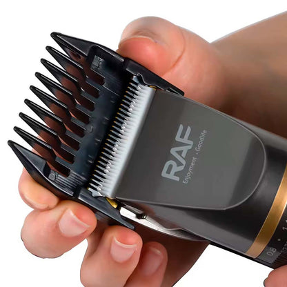 Машинка для стрижки волосся RAF R4026 (6 насадок, USB) / Тример для стрижки / Тример для бороди