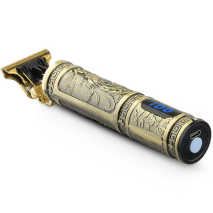 Багатофункціональна машинка для стрижки волосся та бороди RAF R431 з 4 насадками, від USB / Бездротова машинка для стрижки волосся